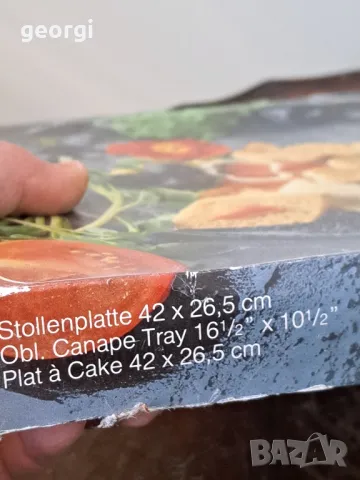 немско стъклено плато поднос Waltherglas     5/1, снимка 10 - Аксесоари за кухня - 49078380