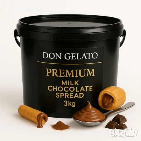 Млечен течен шоколад Don Gelato Prеmium – 3 кг, снимка 4 - Други - 51268362