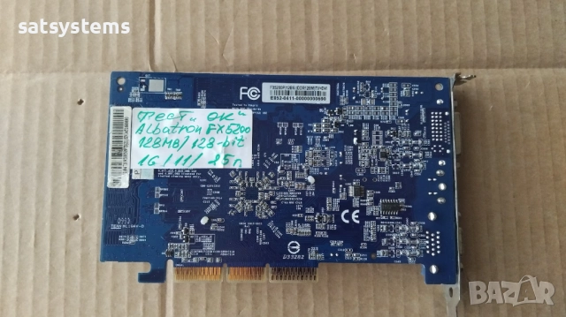 Видео карта NVidia GeForce Albatron FX5200P 128MB DDR 128bit AGP, снимка 9 - Видеокарти - 27603262