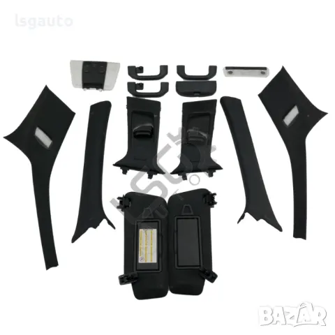 Комплект интериорни кори с тапицерия таван, сенници, дръжки и плафони Mercedes-Benz C-Class 204 (W/S