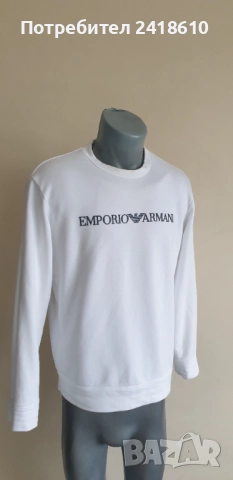 Emporio Armani Essentials Mens Size S  ОРИГИНАЛ! Мъжкa Блузa!, снимка 15 - Блузи - 52789402