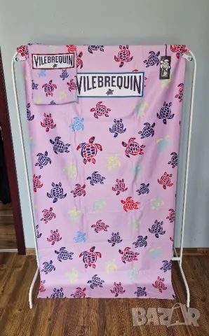 Страхотна плажна хавлия VILEBREQUIN,   голям размер 180см  х 90см , , снимка 7 - Хавлиени кърпи - 50238173