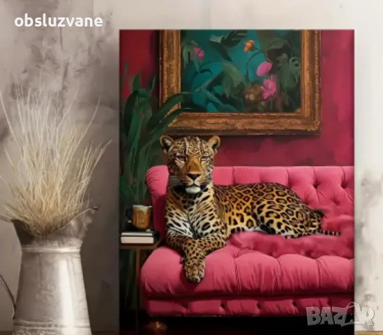 Стенно платно Леопард2, снимка 4 - Картини - 47645980