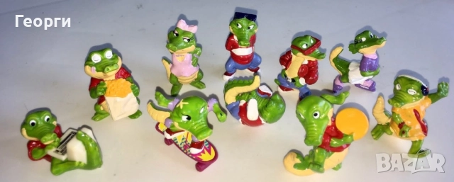 Продавам отделни фигурки на Kinder Surprise за попълване на колекции от Италия.(90-те), снимка 12 - Фигурки - 52663348