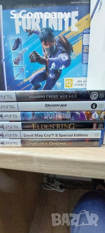 Playstation 5 SLIM + контролер и 7 игри , снимка 2 - PlayStation конзоли - 53860368