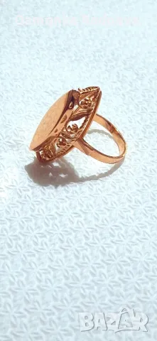 СССР златен пръстен проба 583, снимка 13 - Пръстени - 48056706