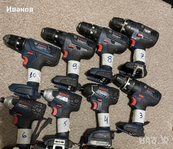 Безчетков винтоверт , Импакт , Dewalt, Bosch , перфоратор , снимка 10 - Винтоверти - 42250952