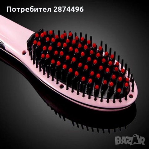 906 Йонизираща четка за изправяне и изсушаване на коса, снимка 15 - Продукти за коса - 30915749