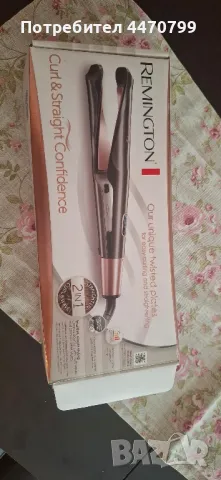 Преса за коса REMINGTON S6606 Curl and SStraight Confidence