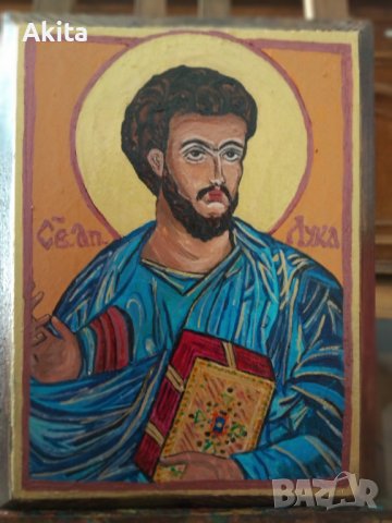 Икона на свети Лука, снимка 7 - Икони - 36820882