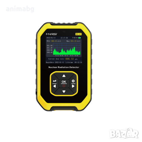 ANIMABG Цифров гайгеров брояч Geiger уред за измерване нивата на радиация микросиверт дозиметър бета, снимка 7 - Друга електроника - 44066318