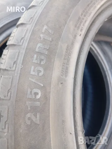 Зимни гуми 215/55 R17   DOT 2018 г, снимка 5 - Гуми и джанти - 48501834