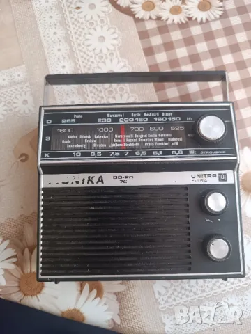  Радио MONIKA UNITRA, снимка 3 - Антикварни и старинни предмети - 48908474