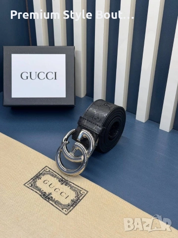 Колани Gucci от естествена кожа в кутия на марката , снимка 12 - Колани - 54007324