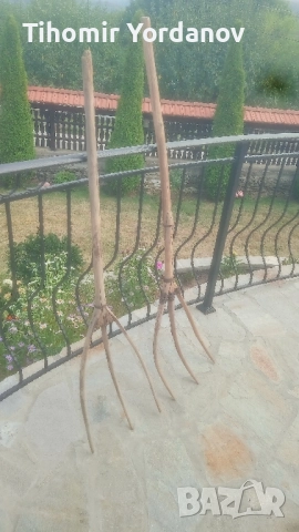 Дървени вили за сено., снимка 8 - Антикварни и старинни предмети - 51717871