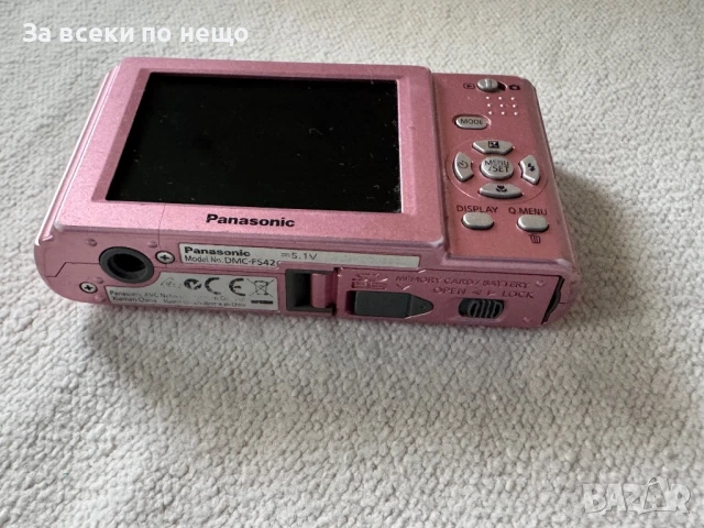 Цифров фотоапарат Panasonic LUMIX DMC-FS42 , 10.0MP, снимка 4 - Фотоапарати - 51085911