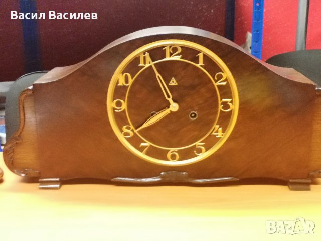 Реновирани немски настолни и каминни часовници, снимка 10 - Антикварни и старинни предмети - 39192857