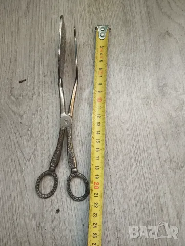 Посребрена щипка за сервиране