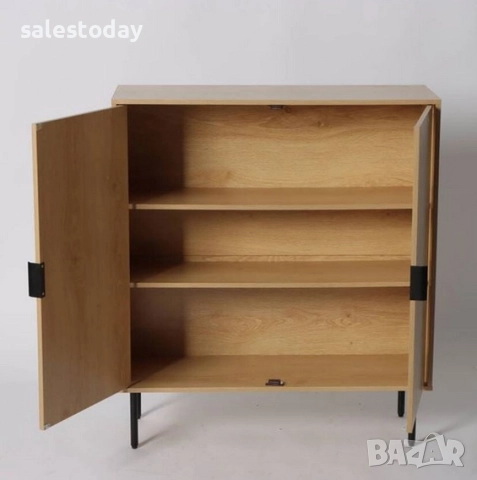 Шкаф Етажерка за книги, аксесоари, детски играчки, библиотека, 2 рафта, снимка 4 - Етажерки - 44462265