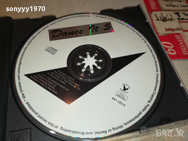 DANCE IT 5 CD 0709251632, снимка 8 - CD дискове - 51633828