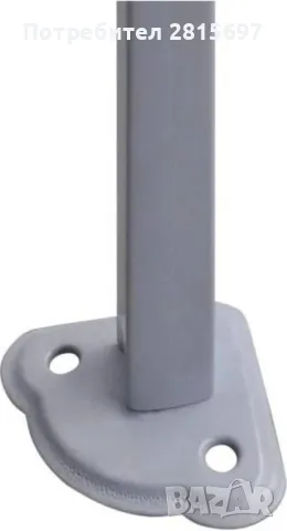 Сгъваема квадратна градинска шатра тип хармоника, снимка 4 - Градински мебели, декорация  - 48423915