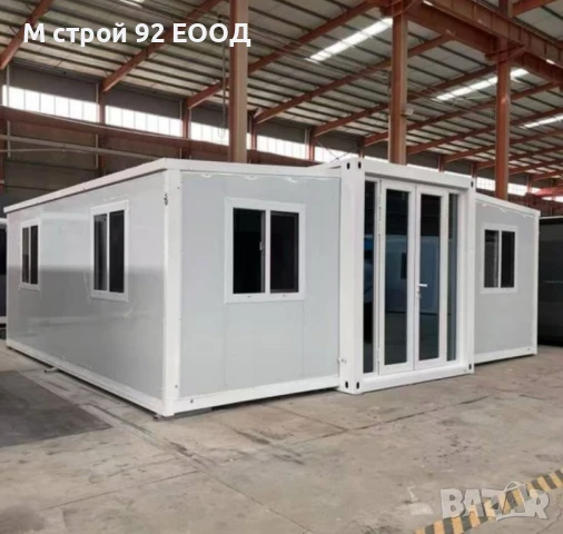 Сглобяема къщичка контейнер 37м2 М СТРОЙ 92 Стара Загора готова къща или офис, снимка 9 - Къщи - 51308006