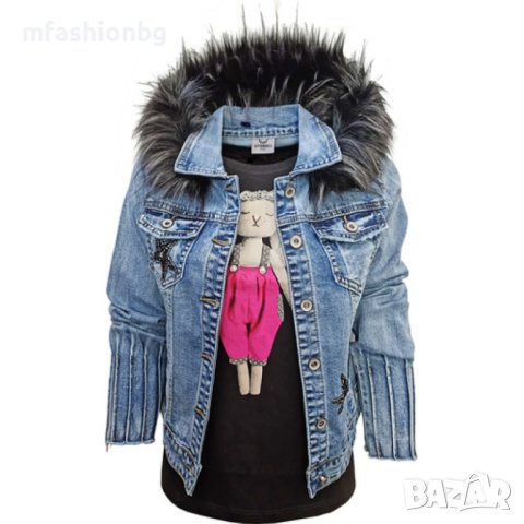 Дамски дънкови якета City Angels Jeans, снимка 8 - Якета - 40745024