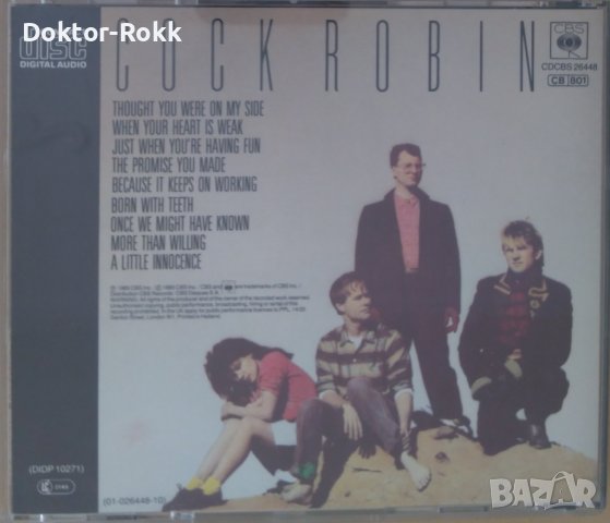 Cock Robin (1985, CD), снимка 2 - CD дискове - 40532330