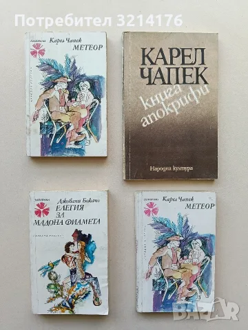 Метеор - Карел Чапек 