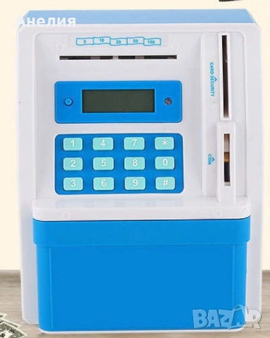Сейф за деца тип "банкомат" с парола, снимка 3 - Други - 52467121