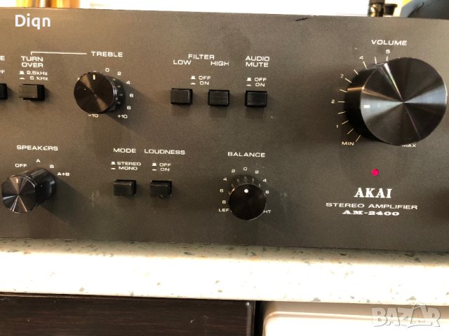 Akai AM-2400, снимка 2 - Ресийвъри, усилватели, смесителни пултове - 42075865