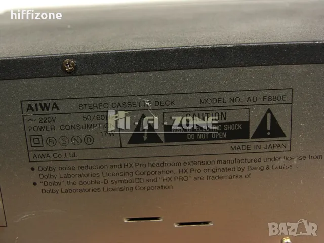 Дек Aiwa ad-f880, снимка 8 - Декове - 49820461