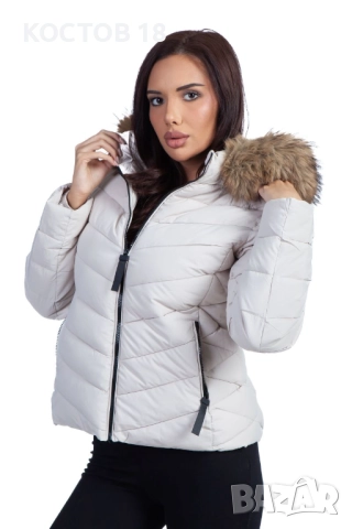 Дамско зимно шушляково яке – 4256, снимка 4 - Якета - 52500746