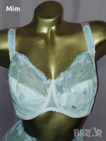 Prima Donna 100C К-т Дантелен сутиен и бикина в розово , снимка 2 - Бельо - 52832714