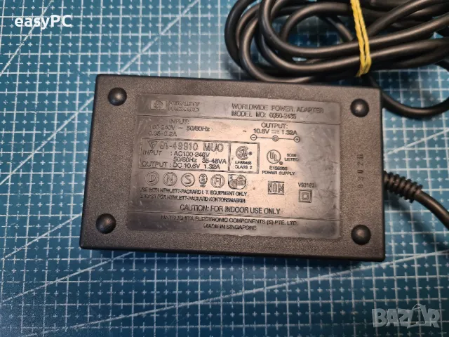 Оригинален захранващ адаптер HEWLETT - PACKARD 0950-2435 10.6V 1.32A, снимка 2 - Принтери, копири, скенери - 48227329