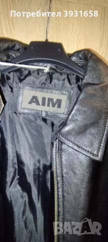 ЧИСТО НОВО!!!Мъжко кожено яке естествена кожа агнешка, снимка 2 - Якета - 53879428