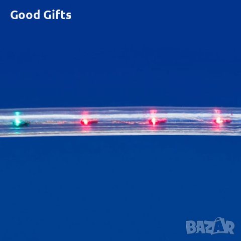 LED Светещ Коледен маркуч, 14.5м Многоцветен, снимка 2 - Лед осветление - 42743869