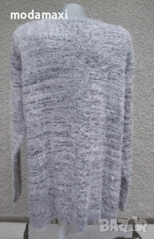 3XL Нов  пухкав пуловер Janina, снимка 6 - Блузи с дълъг ръкав и пуловери - 52241872