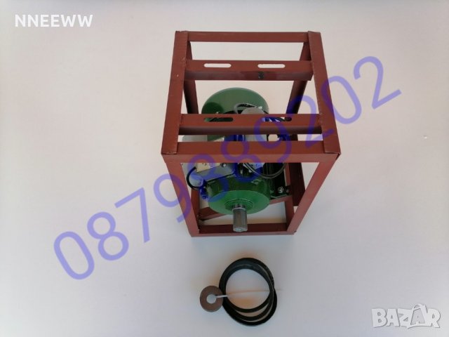 Стойка с ЕЛЕКТРОМОТОР 1.5KW За месомелачка, снимка 7 - Електродвигатели - 30709930