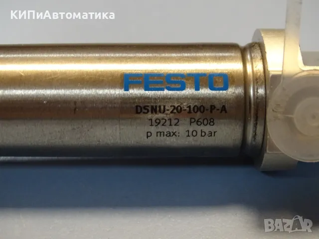 Пневматичен цилиндър Festo DSNU-20-100-P-A standards-based cylinder, снимка 3 - Резервни части за машини - 47673345