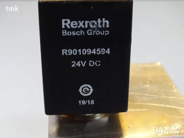 Хидравличен вентил Rexroth OF J12706SK0103 F55 oil control valve 24VDC, снимка 3 - Резервни части за машини - 49764193