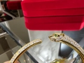 CARTIER Panthere de Cartier Gold Diamonds Дамска Гривна, снимка 5