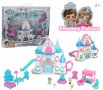 Детски комплект - Замък Замръзналото кралство, снимка 1 - Кукли - 29530321