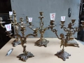 атрактивни бронзови свещници, снимка 1