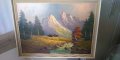 Картина в дървена рамка "Планински пейзажи", снимка 3