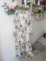 разкошна  нова дълга елегантна рокля  волани къдри Reaerved флорален нежен принт цветя, снимка 6