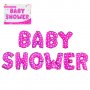 Балон "BABY SHOWER" /10 елемента - фолио/., снимка 1 - Декорация за дома - 36891295