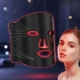 LED Маска за лице със 7 светлинни режима – Домашна фототерапия за по-чиста и спокойна кожа, снимка 3