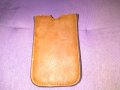 Калъвче мобилен естествена кожа вътрешен размер 125х80мм, снимка 2
