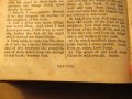 Стара английска библия Holy Bible издание 19 век - около 1000 стр.- стария  и новия завет , снимка 9